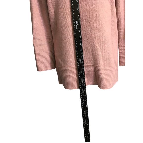 Benedetta B Pink Wool-Cashmere Sweater Size L - Minimalist, Cozy, Elegant - Picture 5 of 6